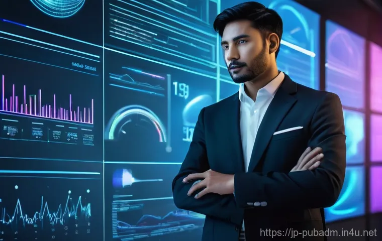 정책 우선순위와 관리 - **Prompt: "A vibrant, gender-neutral young professional (20s-30s) with an energetic yet composed dem...